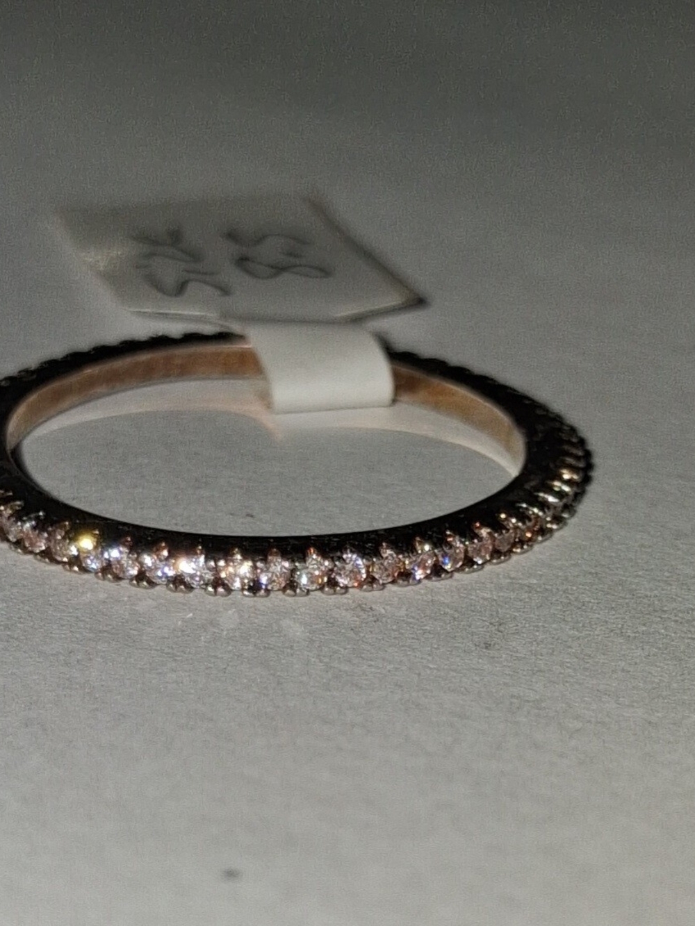 Sterling Silver Eternity Band
